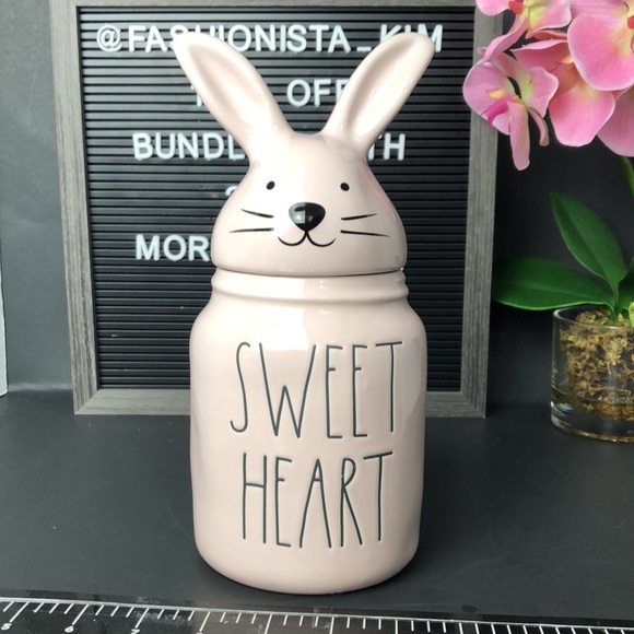 💙 Rae Dunn SWEET HEART canister NEW - Picture 8 of 10